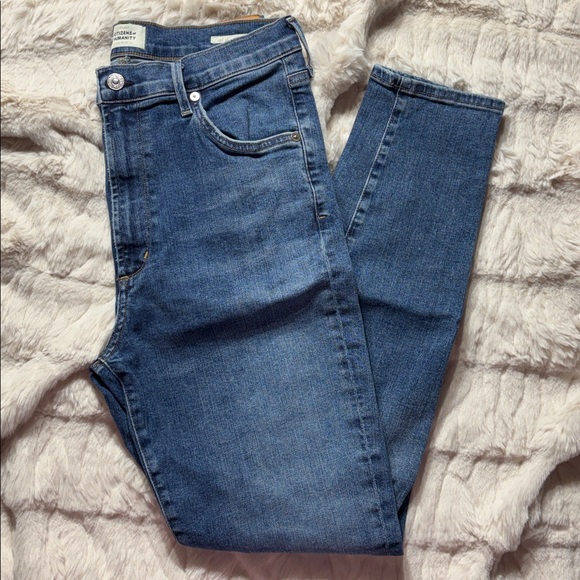 Citizens Of Humanity Denim - Citizens of Humanity Chrissy High Rise Skinny Jeans Size 31 Medium Wash